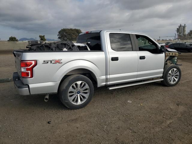 1FTEW1CP6JKD34722 - 2018 FORD F150 SUPERCREW SILVER photo 3