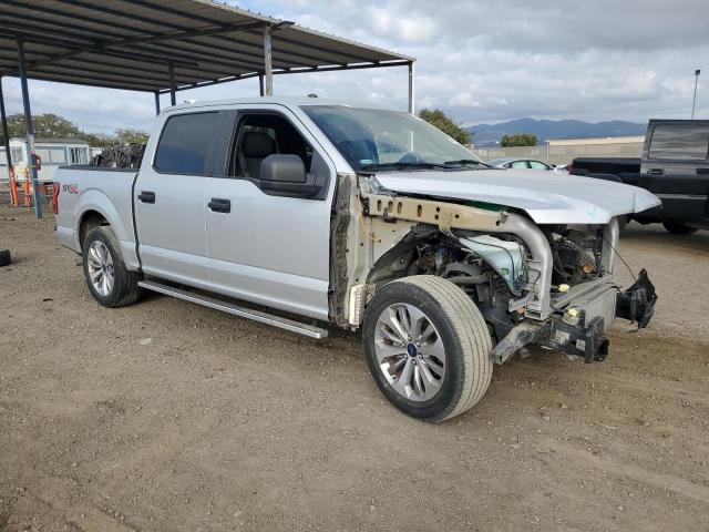 1FTEW1CP6JKD34722 - 2018 FORD F150 SUPERCREW SILVER photo 4