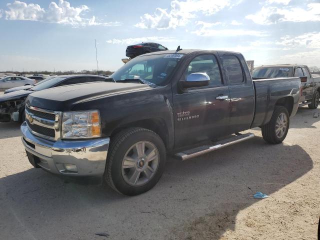 1GCRCSE04CZ208496 - 2012 CHEVROLET SILVERADO C1500 LT BLACK photo 1