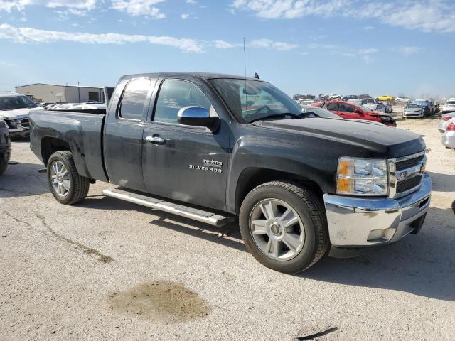 1GCRCSE04CZ208496 - 2012 CHEVROLET SILVERADO C1500 LT BLACK photo 4