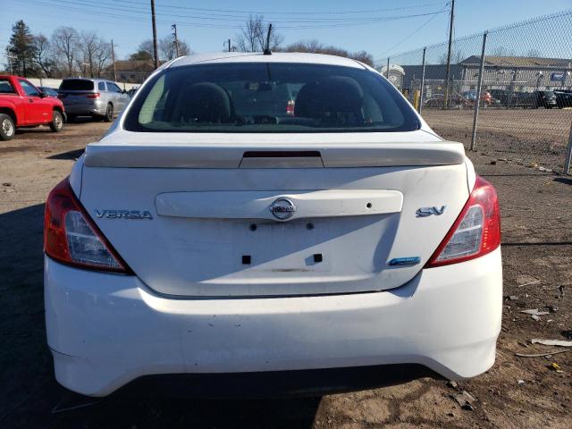 3N1CN7AP0GL822560 - 2016 NISSAN VERSA S WHITE photo 6