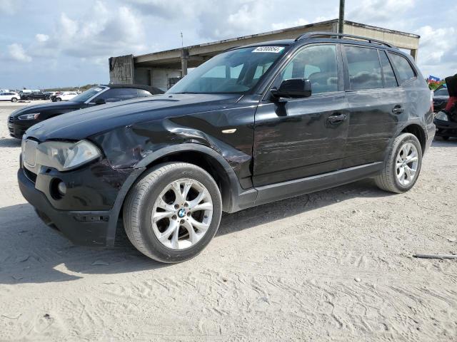 WBXPC93479WJ28774 - 2009 BMW X3 XDRIVE30I BLACK photo 1