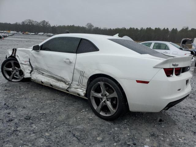 2G1FB1E34D9193576 - 2013 CHEVROLET CAMARO LT WHITE photo 2