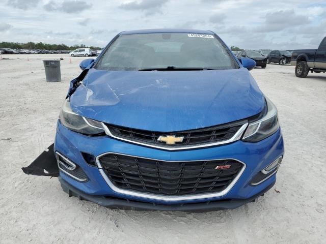 1G1BE5SM6H7176473 - 2017 CHEVROLET CRUZE LT BLUE photo 5