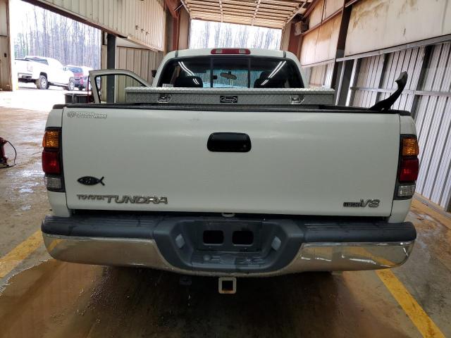 5TBRT34161S175766 - 2001 TOYOTA TUNDRA ACCESS CAB თეთრი ფოტო 6