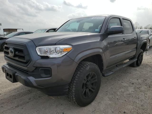 5TFAX5GN4MX191692 - 2021 TOYOTA TACOMA DOUBLE CAB GRAY photo 1