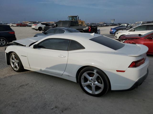 2G1FD1E33F9175437 - 2015 CHEVROLET CAMARO LT WHITE photo 2