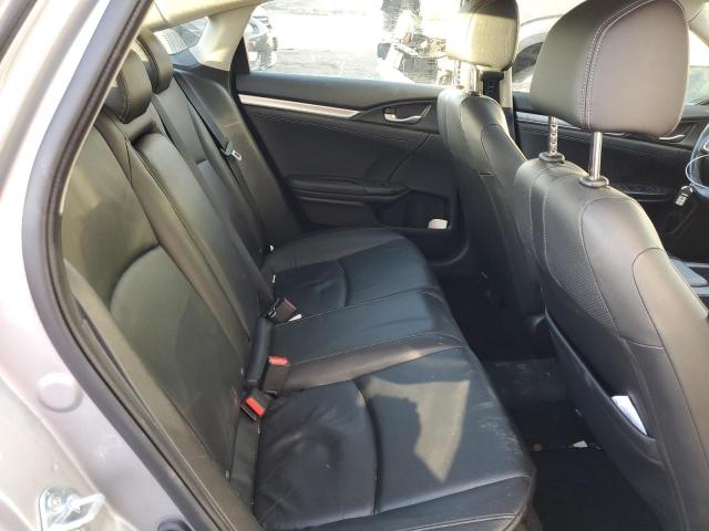 JHMFC1F74JX006886 - 2018 HONDA CIVIC EXL ვერცხლისფერი ფოტო 10
