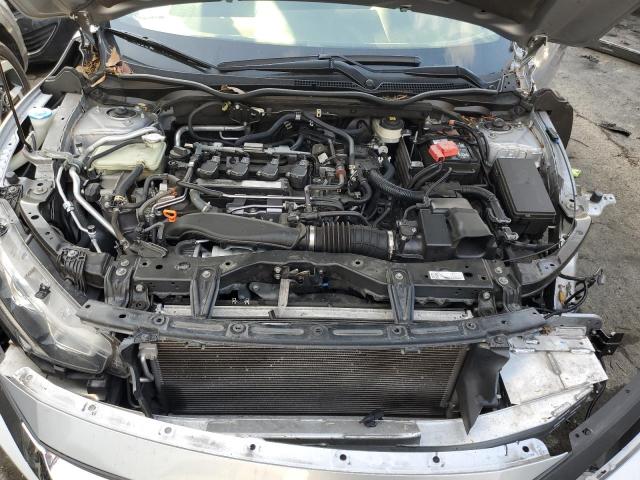 JHMFC1F74JX006886 - 2018 HONDA CIVIC EXL ვერცხლისფერი ფოტო 11