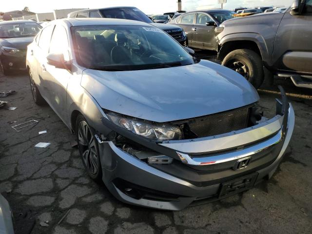 JHMFC1F74JX006886 - 2018 HONDA CIVIC EXL ვერცხლისფერი ფოტო 4