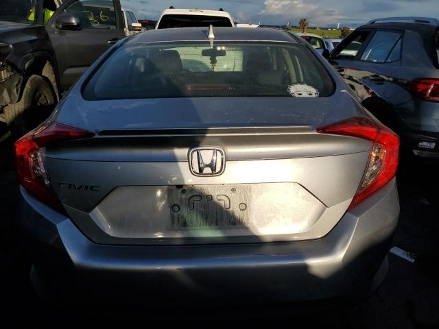 JHMFC1F74JX006886 - 2018 HONDA CIVIC EXL SILVER photo 6