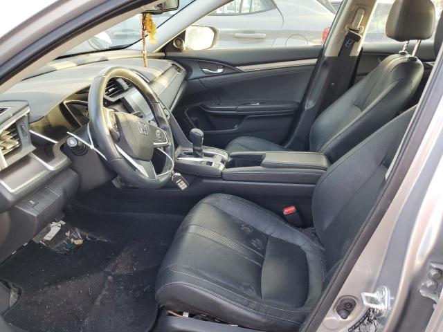 JHMFC1F74JX006886 - 2018 HONDA CIVIC EXL ვერცხლისფერი ფოტო 7
