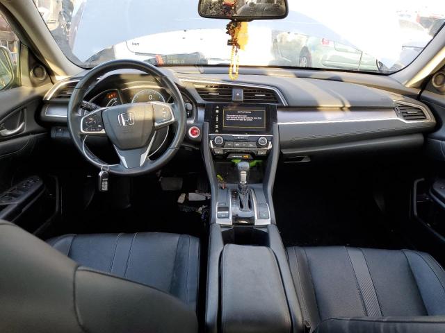 JHMFC1F74JX006886 - 2018 HONDA CIVIC EXL ვერცხლისფერი ფოტო 8