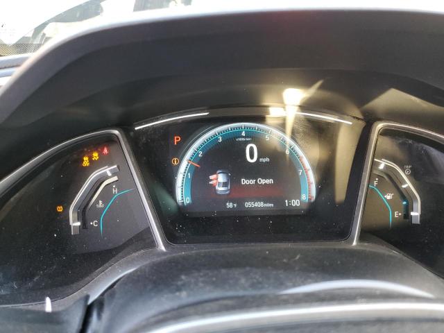 JHMFC1F74JX006886 - 2018 HONDA CIVIC EXL ვერცხლისფერი ფოტო 9