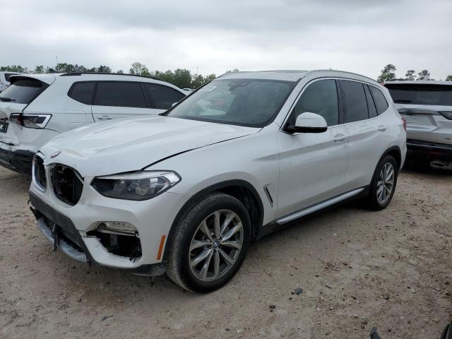 5UXTR7C5XKLE98567 - 2019 BMW X3 SDRIVE30I WHITE photo 1