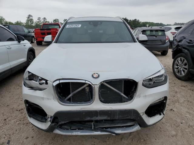 5UXTR7C5XKLE98567 - 2019 BMW X3 SDRIVE30I WHITE photo 5