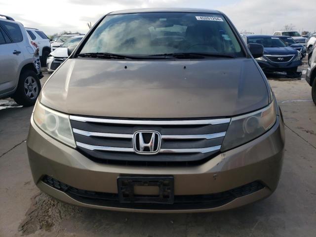 5FNRL5H23CB004860 - 2012 HONDA ODYSSEY LX GOLD photo 5