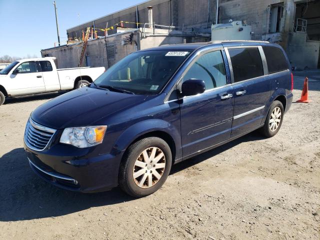 2C4RC1BG5GR194314 - 2016 CHRYSLER TOWN & COU TOURING BLUE photo 1