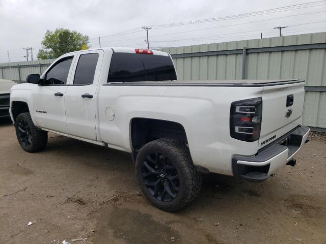 1GCVKPEH5GZ260102 - 2016 CHEVROLET SILVERADO K1500 CUSTOM WHITE photo 2