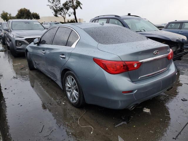 JN1BV7AP3FM341640 - 2015 INFINITI Q50 BASE SILVER photo 2