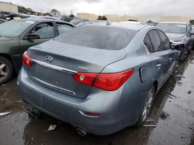 JN1BV7AP3FM341640 - 2015 INFINITI Q50 BASE SILVER photo 3