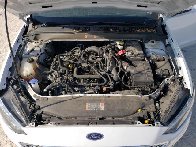 3FA6P0HD4LR148014 - 2020 FORD FUSION SE WHITE photo 11