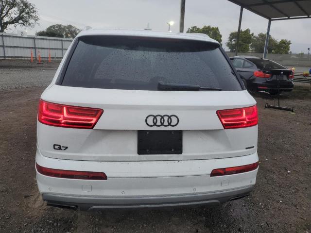 WA1AHAF78KD029114 - 2019 AUDI Q7 PREMIUM WHITE photo 6