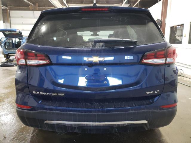 3GNAXUEG3PL201358 - 2023 CHEVROLET EQUINOX LT BLUE photo 6