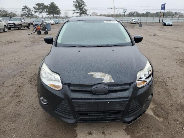 1FAHP3K26CL433703 - 2012 FORD FOCUS SE BLACK photo 5