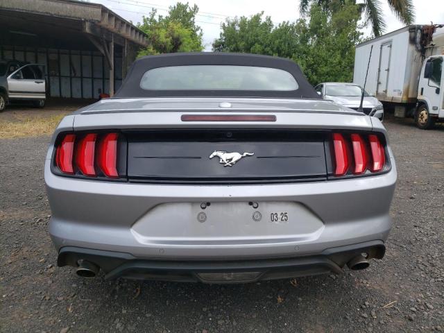 1FATP8UH6P5108777 - 2023 FORD MUSTANG SILVER photo 6