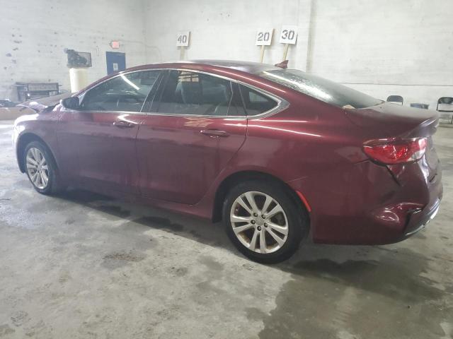 1C3CCCAB6GN193763 - 2016 CHRYSLER 200 LIMITED BURGUNDY photo 2