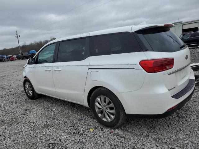 KNDMB5C15M6668344 - 2021 KIA SEDONA LX WHITE photo 2