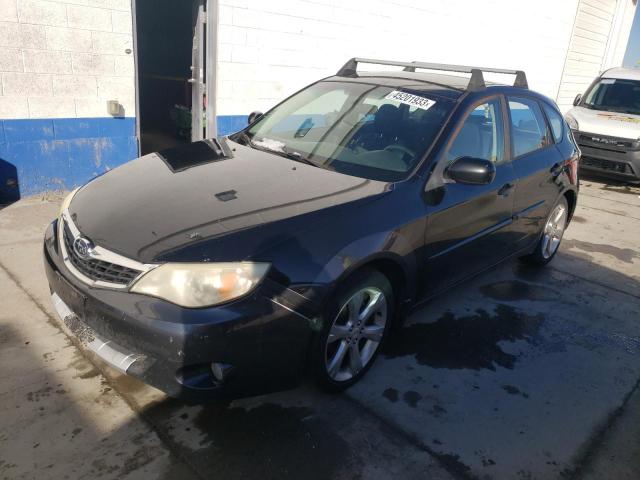 JF1GH63638G824237 - 2008 SUBARU IMPREZA OUTBACK SPORT BLACK photo 1