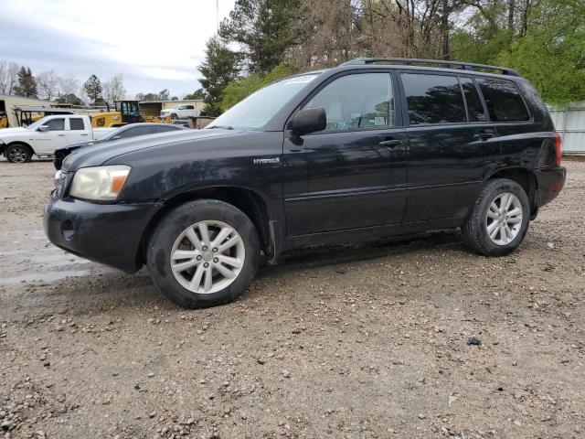 JTEGW21A170022529 - 2007 TOYOTA HIGHLANDER HYBRID BLACK photo 1