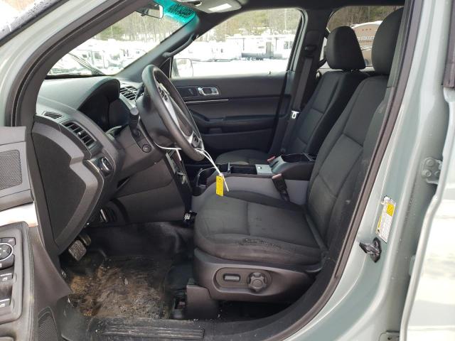 1FM5K8AR0FGC08984 - 2015 FORD EXPLORER POLICE INTERCEPTOR GREEN photo 7