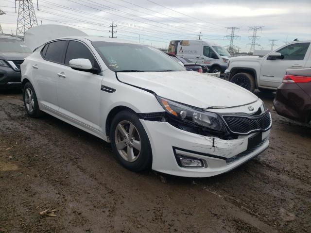 5XXGM4A75FG509689 - 2015 KIA OPTIMA LX WHITE photo 4