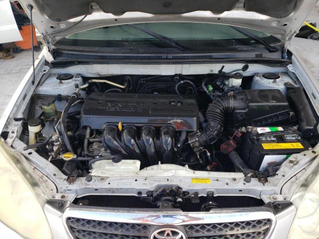 2T1BR30E05C437196 - 2005 TOYOTA COROLLA CE SILVER photo 11