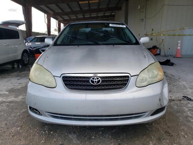 2T1BR30E05C437196 - 2005 TOYOTA COROLLA CE SILVER photo 5