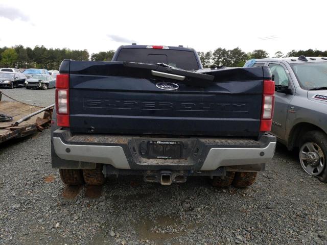1FT8W4DT5NEF19729 - 2022 FORD F450 SUPER DUTY BLUE photo 6