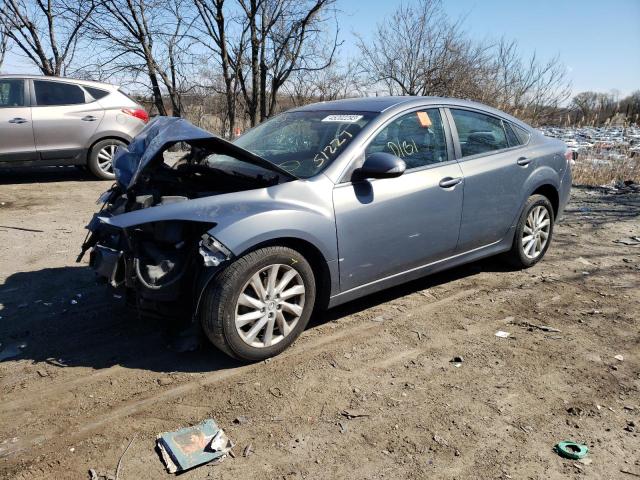 1YVHZ8CH7B5M09380 - 2011 MAZDA 6 I GRAY photo 1