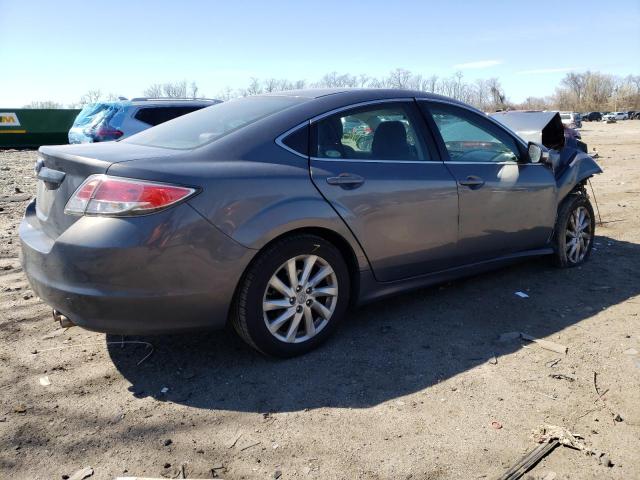 1YVHZ8CH7B5M09380 - 2011 MAZDA 6 I GRAY photo 3