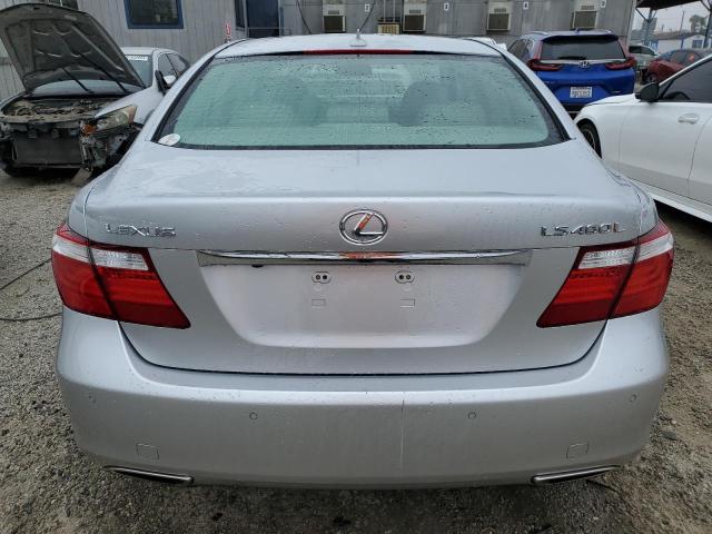 JTHGL46F685032019 - 2008 LEXUS LS 460L SILVER photo 6