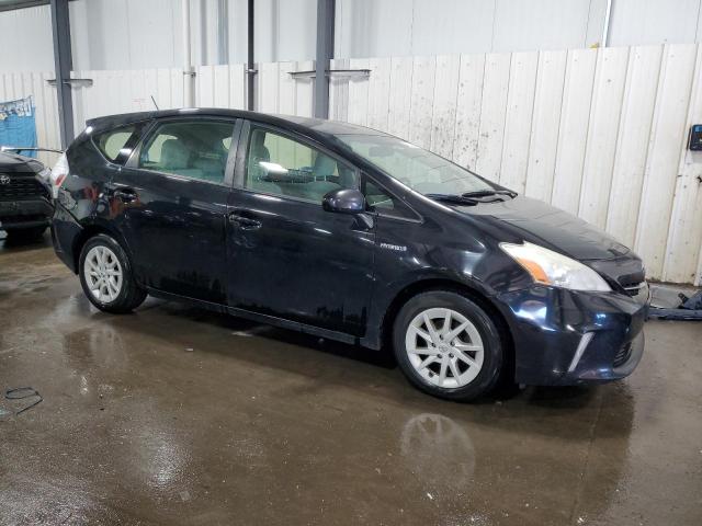 JTDZN3EU9E3334734 - 2014 TOYOTA PRIUS V BLACK photo 4