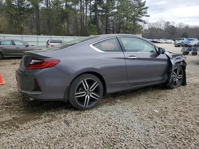 1HGCT2B02HA000683 - 2017 HONDA ACCORD TOURING GRAY photo 3