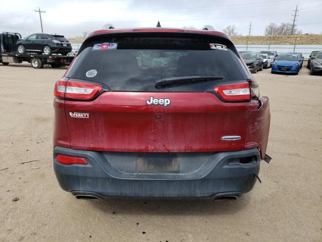 1C4PJLCS1HW507475 - 2017 JEEP CHEROKEE LATITUDE RED photo 6