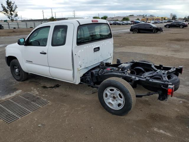 5TFTX4CN6EX043568 - 2014 TOYOTA TACOMA ACCESS CAB WHITE photo 2