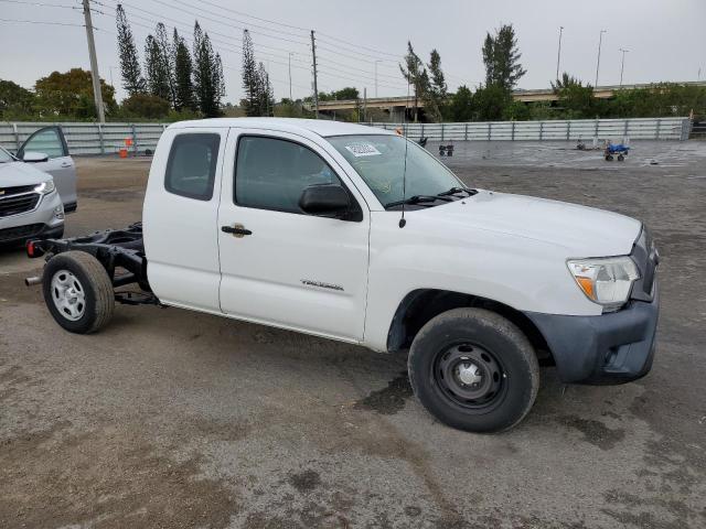 5TFTX4CN6EX043568 - 2014 TOYOTA TACOMA ACCESS CAB თეთრი ფოტო 4