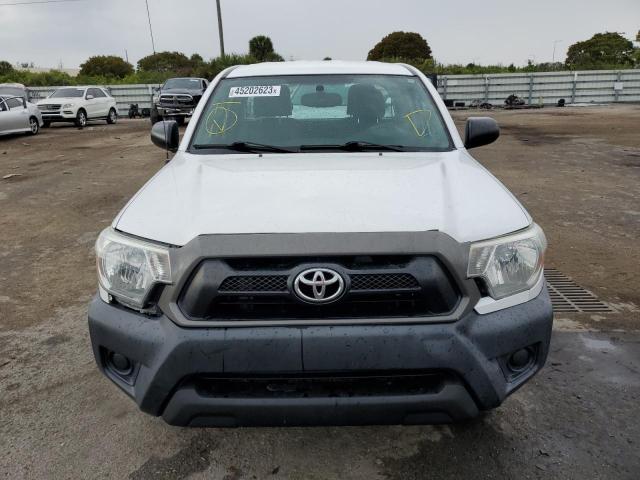 5TFTX4CN6EX043568 - 2014 TOYOTA TACOMA ACCESS CAB WHITE photo 5