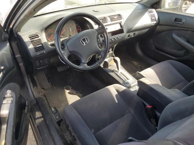 1HGEM22934L032710 - 2004 HONDA CIVIC EX GRAY photo 8