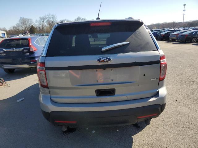 1FM5K8AR3EGB54580 - 2014 FORD EXPLORER POLICE INTERCEPTOR SILVER photo 6